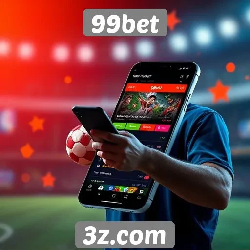 Plataforma 99bet é otimizada para dispositivos móveis