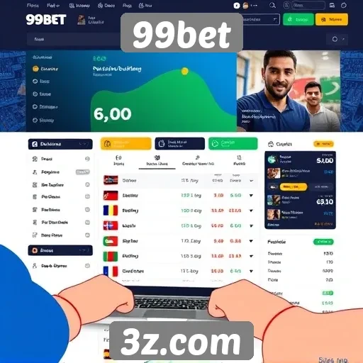 Experiência do usuário no 99bet e sua interface