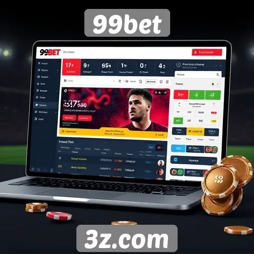 Interface amigável melhora a experiência do usuário no 99bet